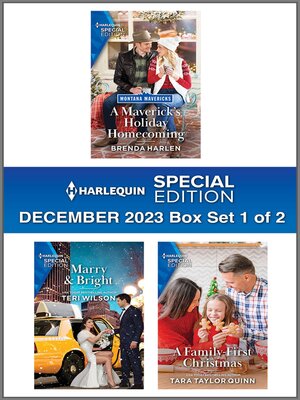 cover image of Harlequin Special Edition December 2023--Box Set 1 of 2